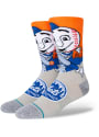 New York Mets Stance Mascot Crew Socks - Blue