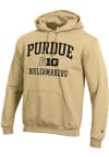 Main image for Mens Purdue Boilermakers Gold Champion Big Ten Powerblend Hooded Sweatshirt