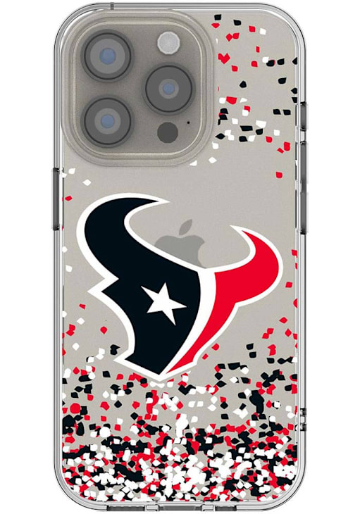 Houston Texans Confetti Galaxy Clear CLEAR Phone Cover 574377749