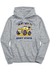 Main image for Toddler Kent State Golden Flashes Grey Vive La Fete On My Way Long Sleeve Hooded Sweatshirt