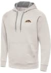 Main image for Mens Western Michigan Broncos White Antigua Victory Hooded Sweatshirt