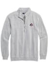 Main image for Mens Ohio State Buckeyes Grey Vineyard Vines Shep Shirt Qtr Zip Pullover