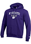 Main image for Mens K-State Wildcats Purple Champion Pill Alumni Powerblend Hooded Sweatshirt