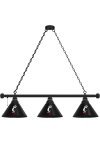 Main image for Black Cincinnati Bearcats 3 Shade Billiard Lamp