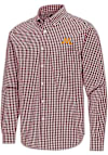 Main image for Mens Minnesota Golden Gophers Maroon Antigua Ellis Long Sleeve Dress Shirt