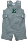 Main image for Toddler Eastern Michigan Eagles Green Vive La Fete Gingham Overalls