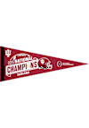 Main image for Crimson Indiana Hoosiers 12x30 Alt 2025 Football Nat Champ Pennant