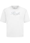 Main image for Levelwear Cincinnati Reds White Signature Knit Ethereal Short Sleeve Fashion T Shirt