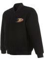 Anaheim Ducks Reversible Wool Heavyweight Jacket - Black