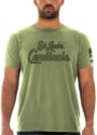 St Louis Cardinals New Era Armed Forces Day Brushed T Shirt - Olive