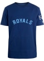 Kansas City Royals New Era Heavy Cotton SS Fashion T Shirt - Blue