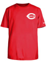 Cincinnati Reds New Era Outdoor T Shirt - Red