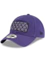 New Era K-State Wildcats Stamp 9TWENTY Adjustable Hat - Purple