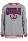 Main image for New Era Cleveland Guardians Mens Grey Throwback Cuff Stripe Long Sleeve Fashion Sweatshirt