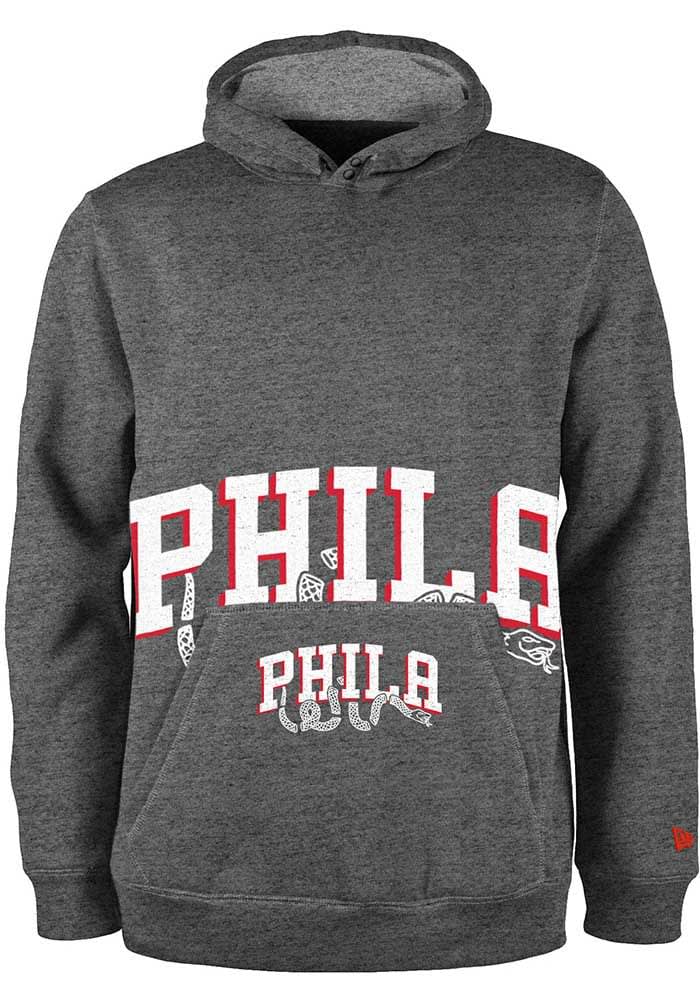 Philadelphia 76ers outlet Gray Men's Hoodie Size L