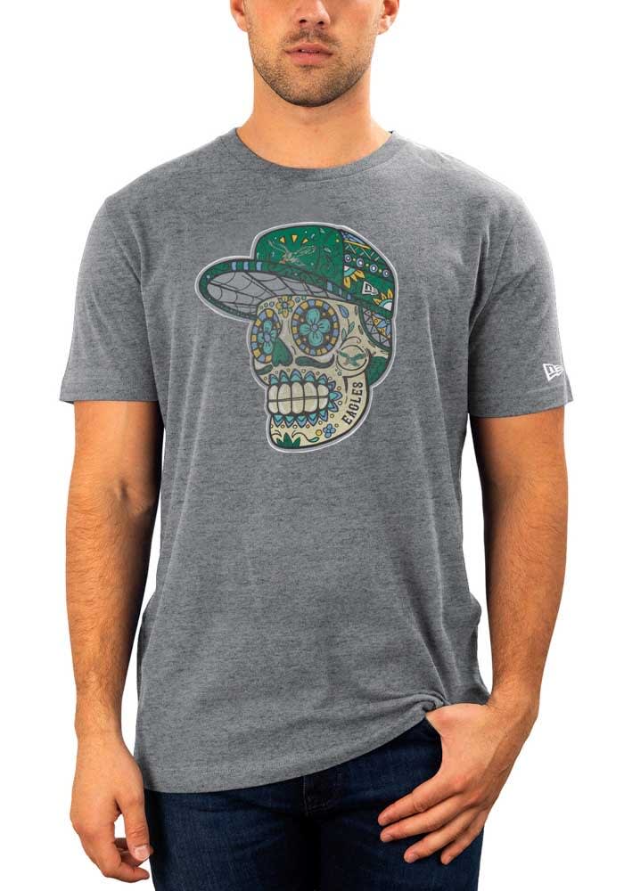 New Era Philadelphia Eagles GREY Sugar Skull Hat Graphic