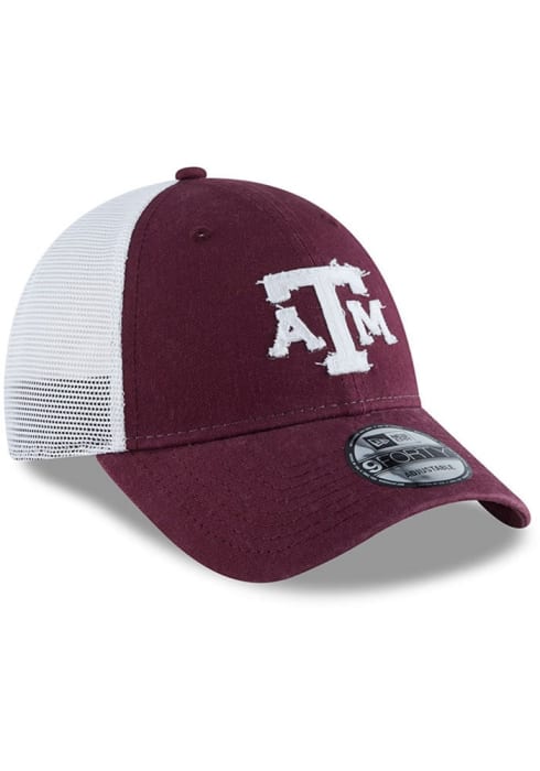 New Era Texas A&m Aggies Team Truckered 9forty Adjustable Hat - Maroon