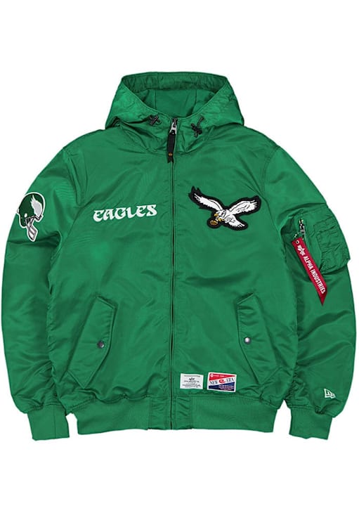 New Era Philadelphia Eagles Mens KELLYGREEN Alpha Heavyweight