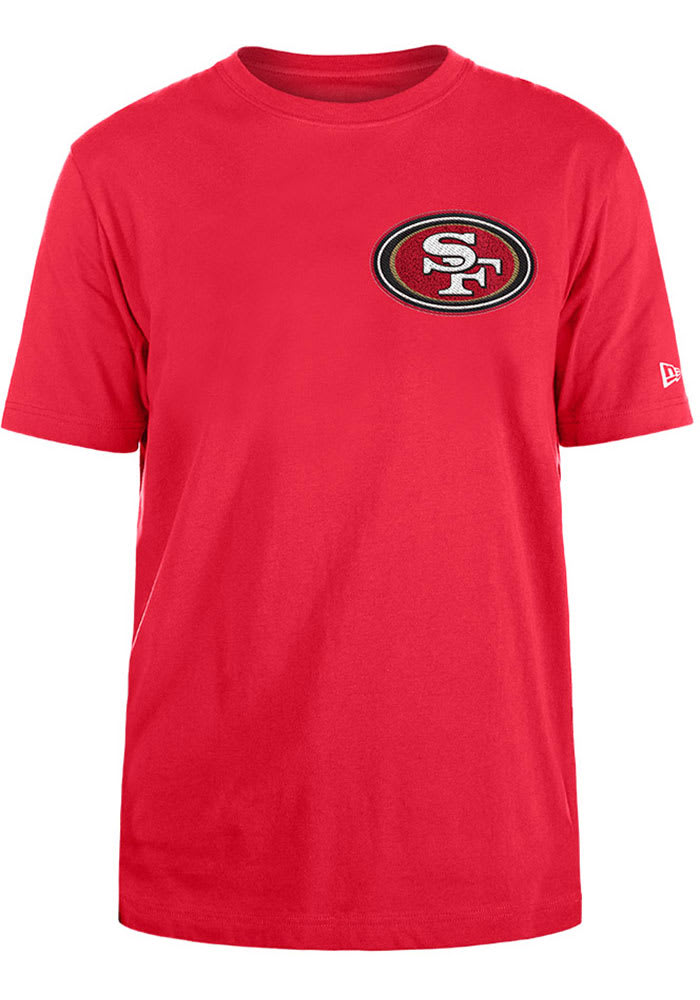 New Era San Francisco 49ers Red Logo Select OTC Short Sleeve