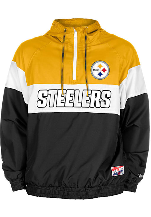 New Era Pittsburgh Steelers Mens 3rd Down BLACK Pullover Jackets
