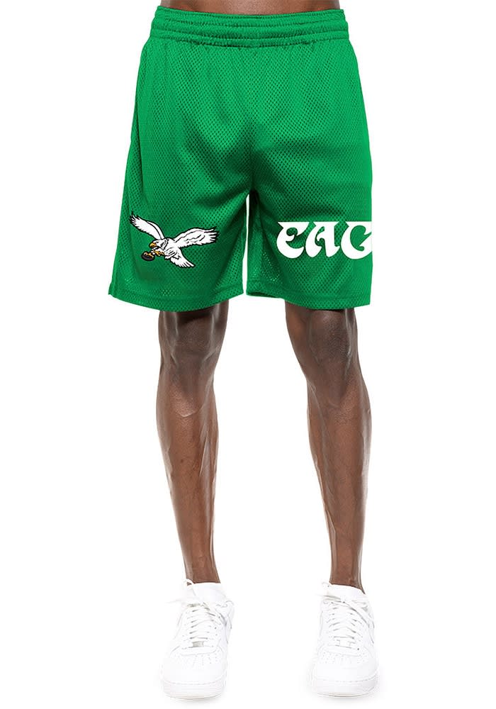 Philadelphia Eagles Mens New Era KELLYGREEN Summer Shorts