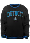 Main image for New Era Detroit Lions Mens Black Retro Sport Night Long Sleeve Fashion Sweatshirt