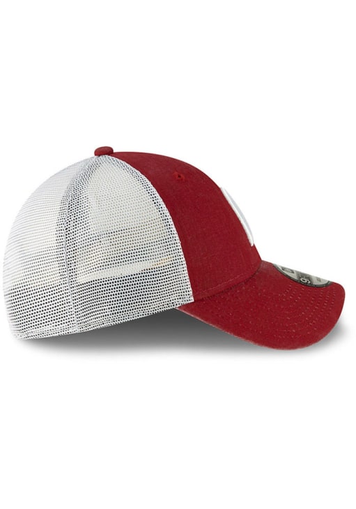 New Era Philadelphia Phillies Cooperstown Trucker 9FORTY Adjustable Hat - Maroon