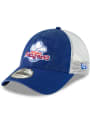 Texas Rangers New Era Cooperstown Trucker 9FORTY Adjustable Hat - Blue