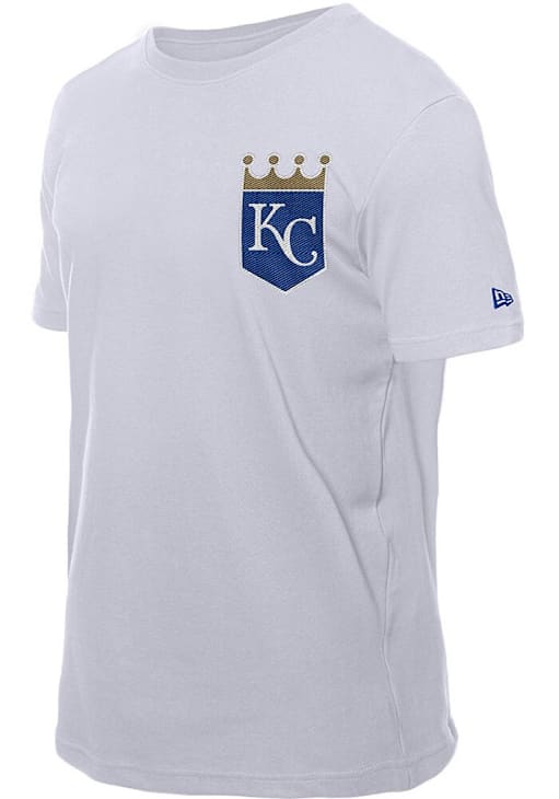 New Era Kansas City Royals White Game Day Ice Cream Short Sleeve T