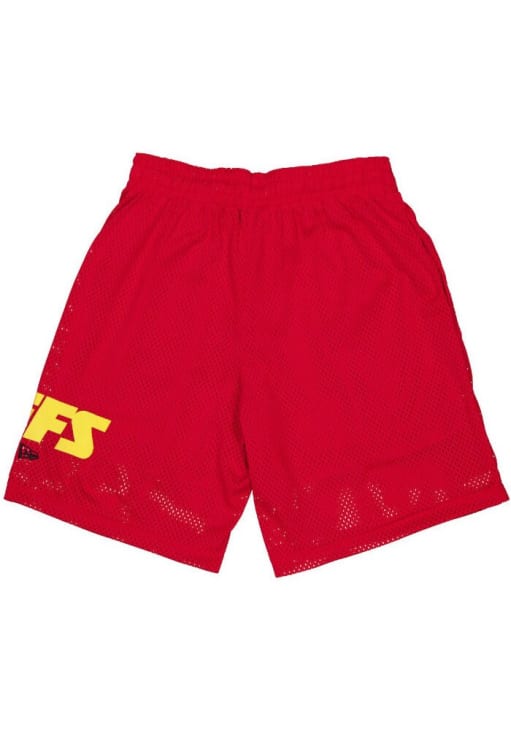 New Era Kansas City Chiefs Mens Red Summer Shorts