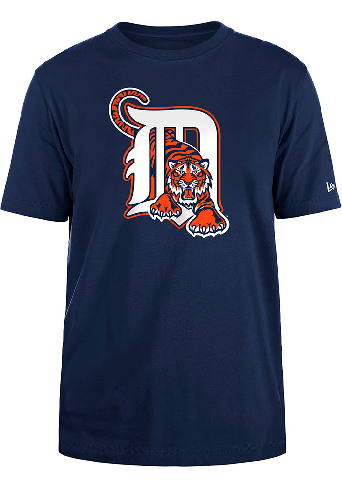 Men's Detroit Tigers New Era White Historical Championship T-Shirt