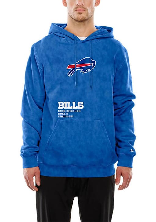 New Era Buffalo Bills Mens Blue Sport Night Fashion Hood