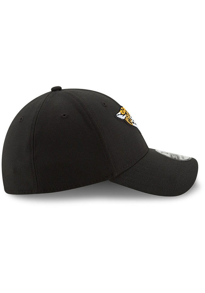 Jacksonville Jaguars Team Classic 39THIRTY Black New Era Flex Hat