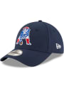 New England Patriots New Era The League 9FORTY Adjustable Hat - Navy Blue