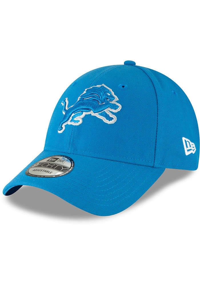New Era Detroit Lions BLUE The League 9FORTY Adjustable Hat