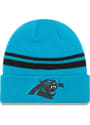 Carolina Panthers New Era Basic Cuff Knit - Blue