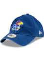 New Era Kansas Jayhawks Casual Classic Adjustable Hat - Blue