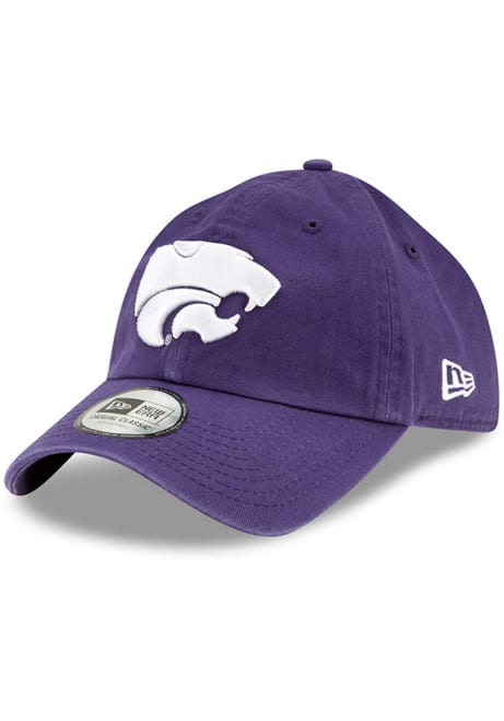 New Era Purple K-State Wildcats Casual Classic Adjustable Hat