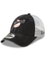 San Francisco Giants New Era Cooperstown Trucker 9FORTY Adjustable Hat - Black
