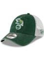 Oakland Athletics New Era Cooperstown Trucker 9FORTY Adjustable Hat - Green