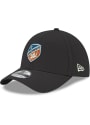 New Era FC Cincinnati Black Crest Neo 39THIRTY Flex Hat