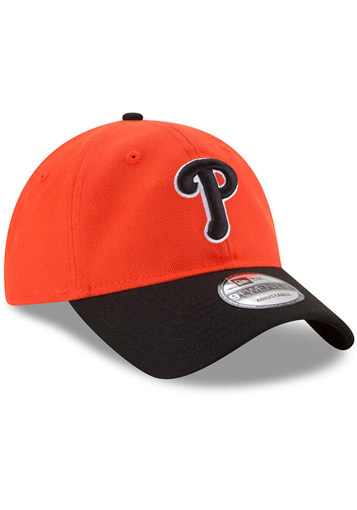 black and orange phillies hat