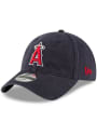 Los Angeles Angels New Era Core Classic 9TWENTY Adjustable Hat - Navy Blue