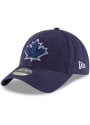 Toronto Blue Jays New Era Core Classic 9TWENTY Adjustable Hat - Navy Blue