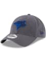 Toronto Blue Jays New Era Core Classic 9TWENTY Adjustable Hat - Grey