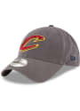 Cleveland Cavaliers New Era Core Classic 9TWENTY Adjustable Hat - Grey