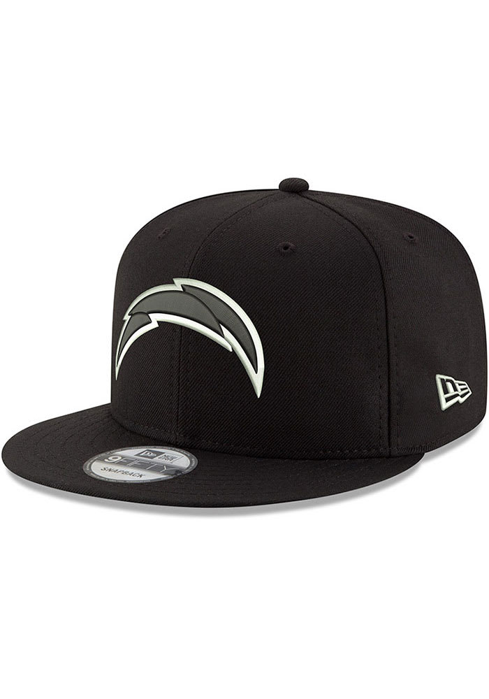 chargers hat black