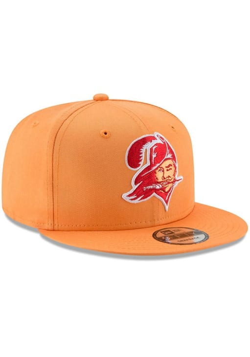 New Era Tampa Bay Buccaneers Orange Retro Basic 9FIFTY Mens Snapback Hat