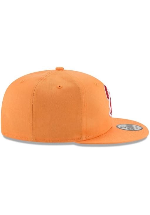 New Era Tampa Bay Buccaneers Orange Retro Basic 9FIFTY Mens Snapback Hat