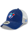 Toronto Blue Jays New Era Cooperstown Trucker 9FORTY Adjustable Hat - Blue